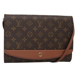 Authentic LOUIS VUITTON Monogram Bordeaux 27 Shoulder Bag M51797 LV